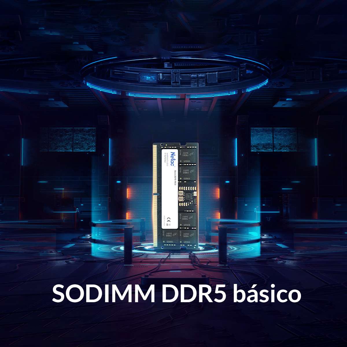 Memoria Netac Basic Sodimm 16GB DDR5 para Notebook